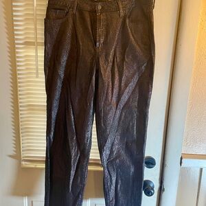 Old Navy Women’s Metallic Black Jeans